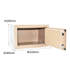 20KD Deepen Safes Home And Hotel Anti-theft Safe Box