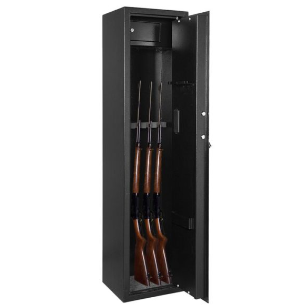 5 Rifle Large Storage Cabinet Gun Safe with Dual-Lock