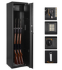 5 Rifle Large Storage Cabinet Gun Safe with Dual-Lock